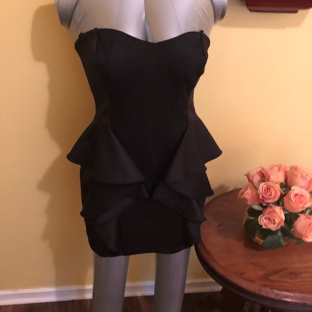 BCBG brand new with Tags S black cocktail dress